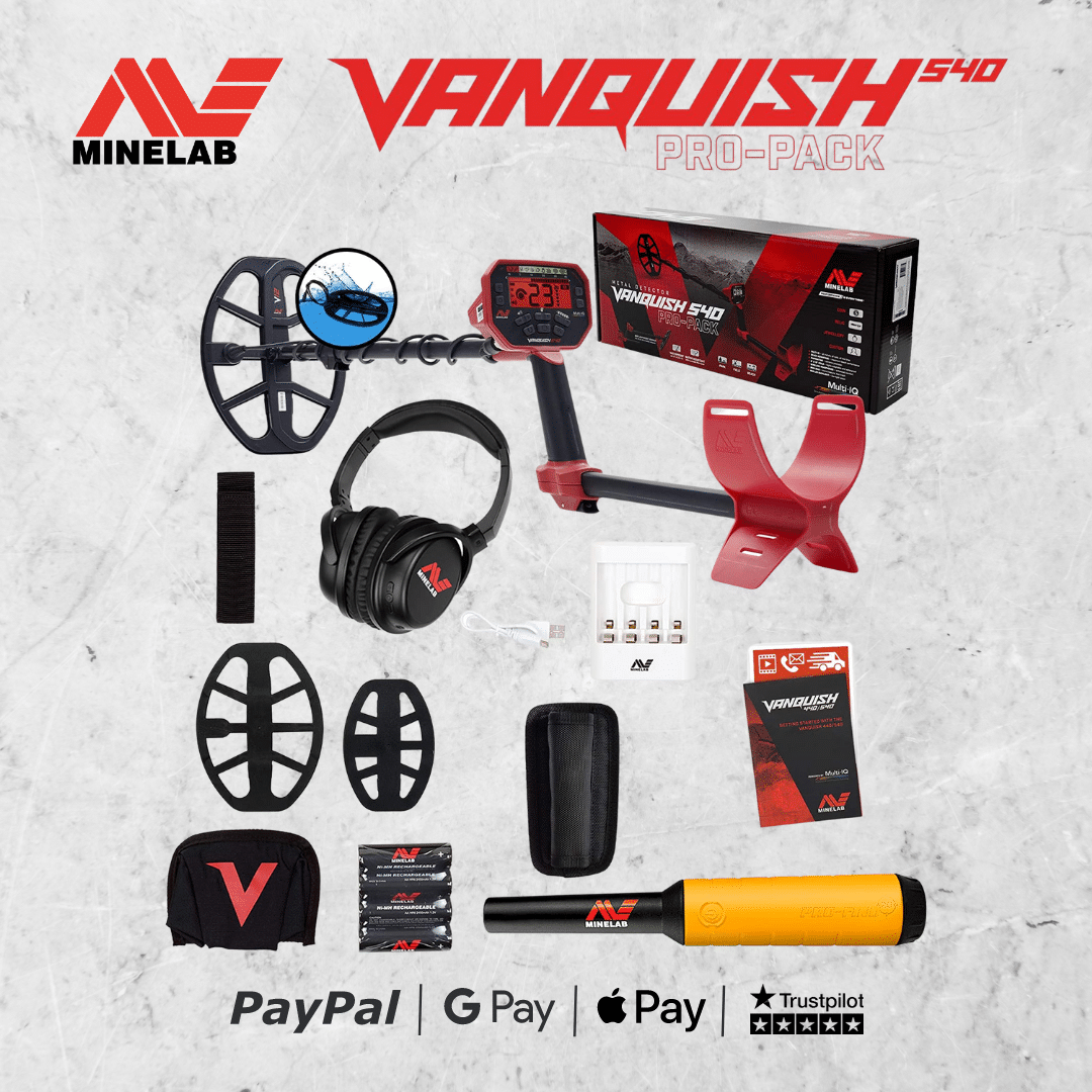 17th January 2023 Minelab Vanquish 540 Pro Pack Pro-Find 20 Hot Comps