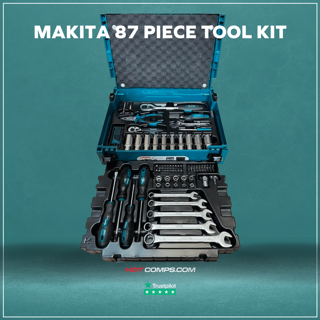 Makita E-11542 87 Piece Mechanics Set Supplied in a Makpac Case :  : Home Improvement