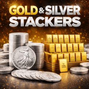 Gold & Silver Stackers - 200 Prizes