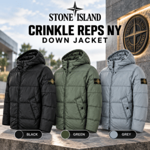Stone Island Crinkle Reps NY Down Jacket